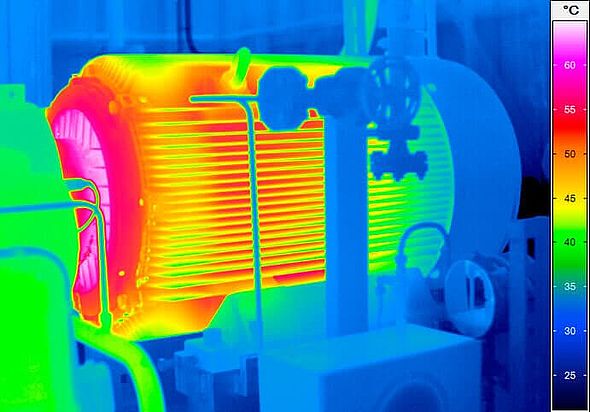 pump thermography مرکز عالی جوش و آزمونهای غیر مخرب دانشگاه تهران